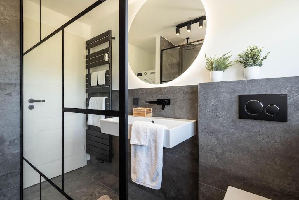 Luxury Apartment On The Rhein Busingen am Hochrhein Dış mekan fotoğraf